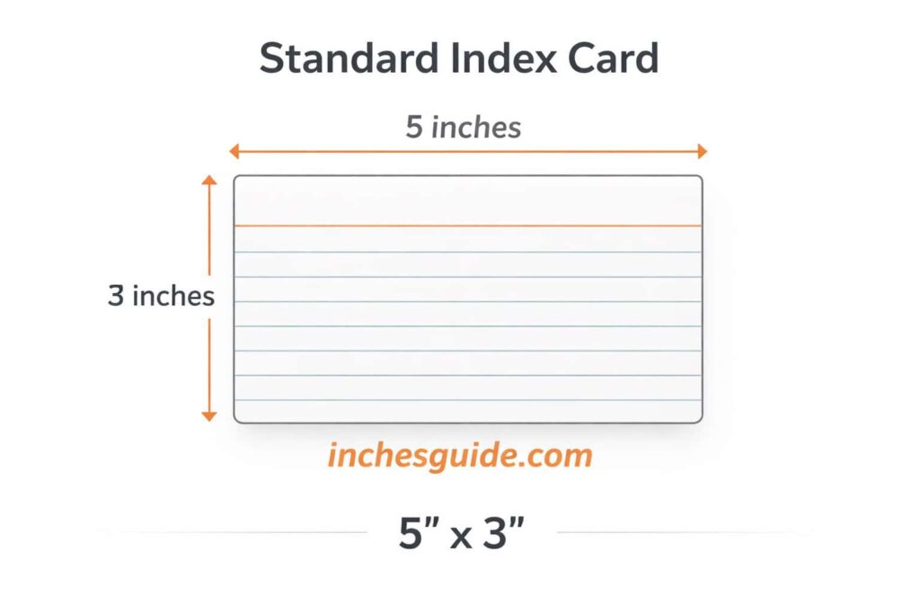 Standard Index Card