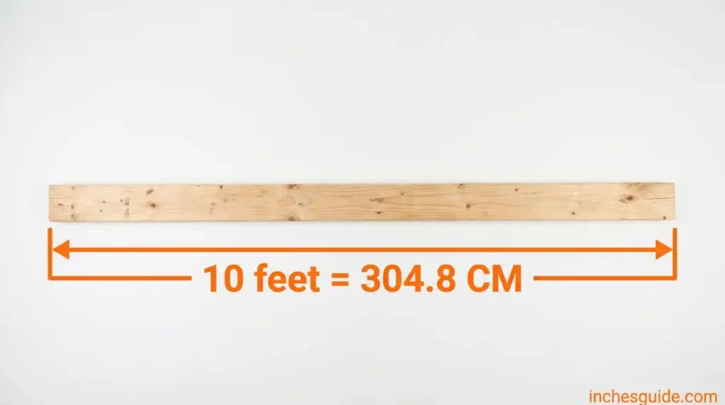 10-Foot 2x4 Board