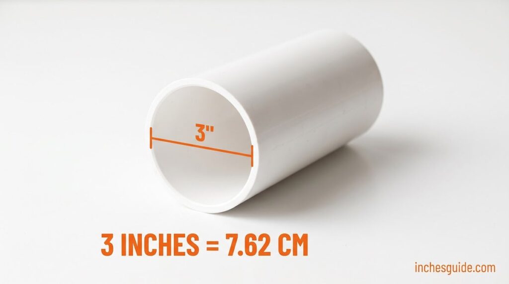 3-Inch PVC Pipe