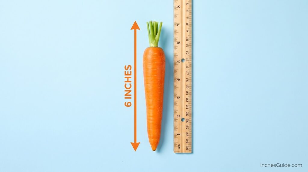 6 inch Grocery Store Carrot