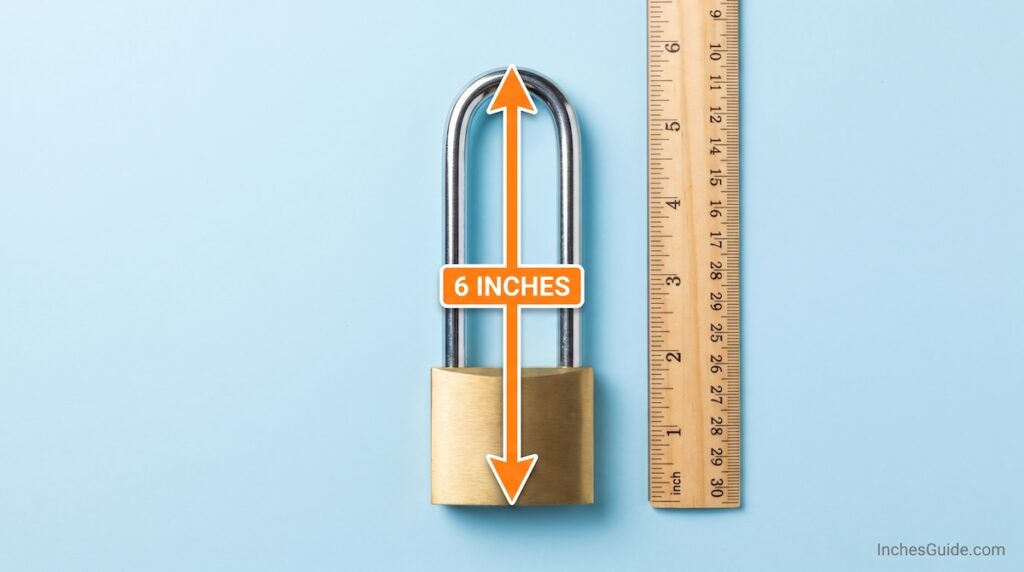 6 inch Standard Padlock Assembly