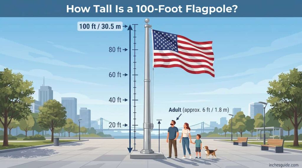 A 9-Hole Regulation Flagpole