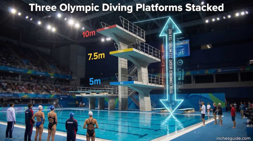 Diving Platform Tower at the Olympics
