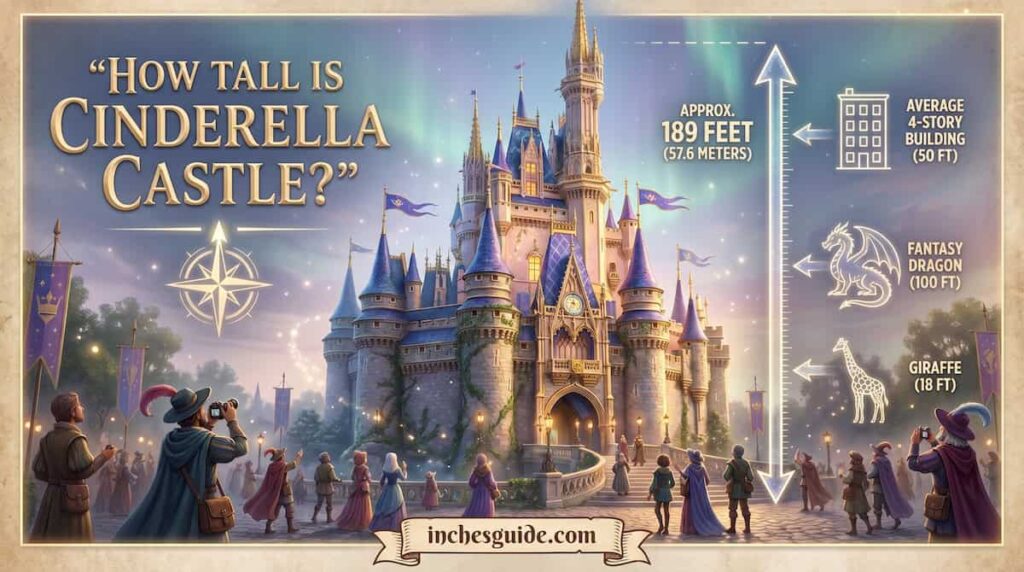 Height of Cinderella Castle