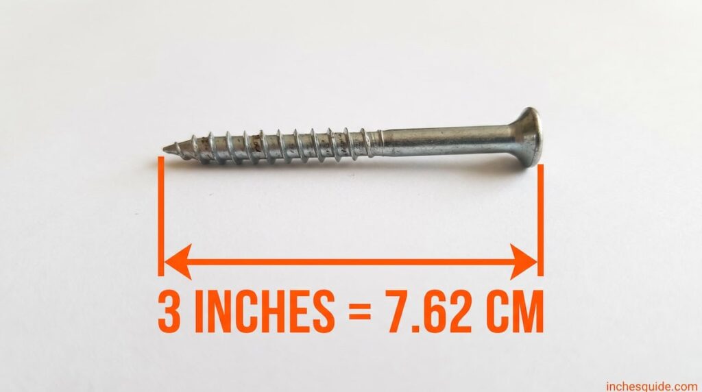 Standard 3-Inch Wood Screw