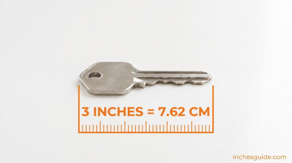 Standard House Key Bow to Tip