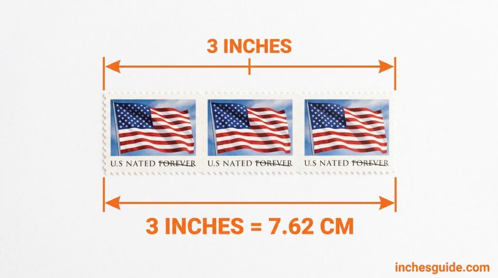 Three US Postage Stamps