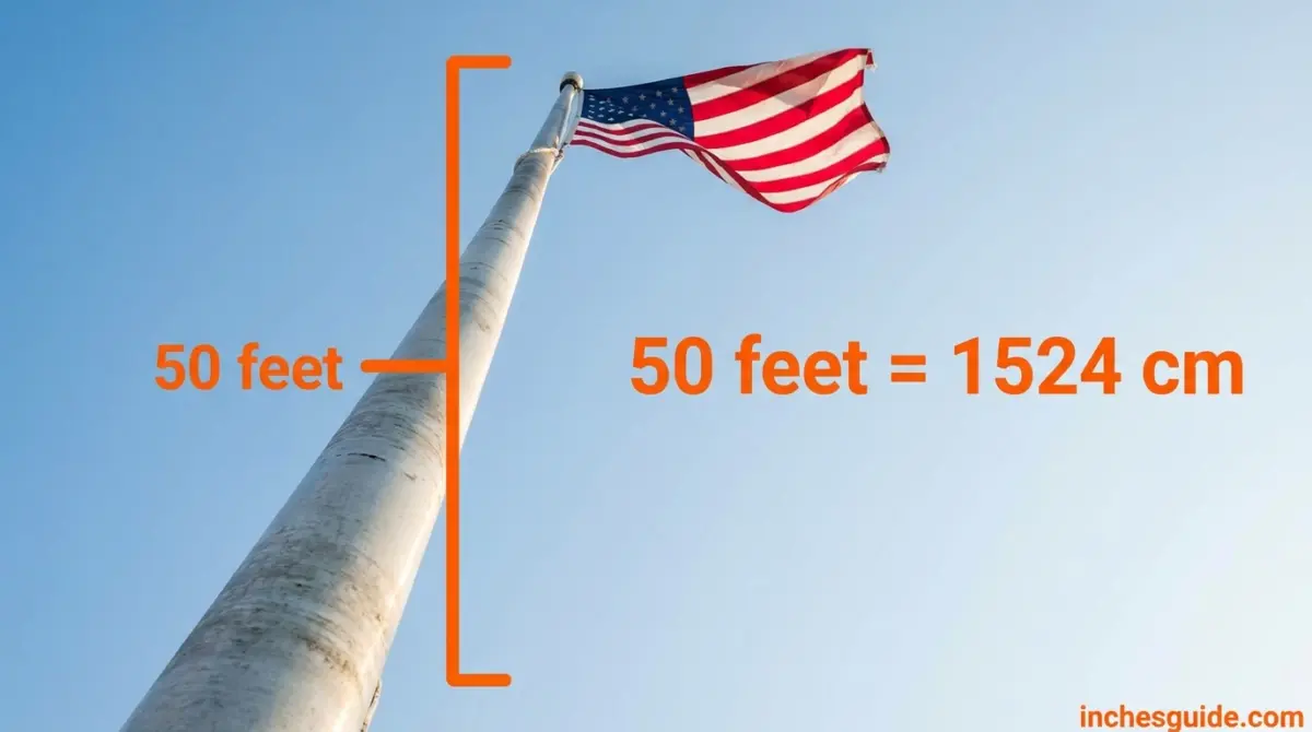 A 50-Foot Flagpole