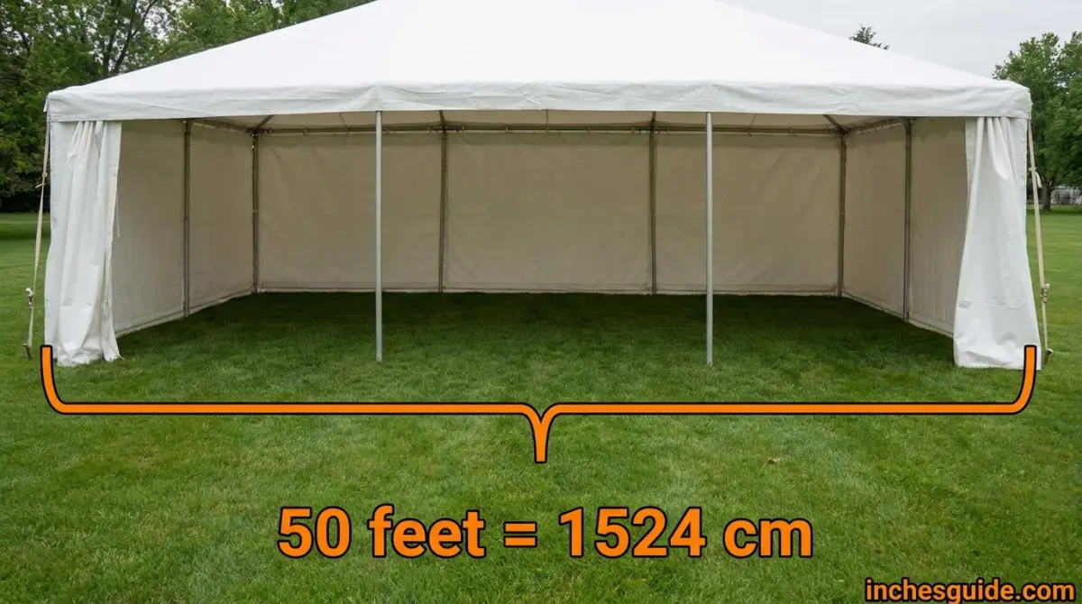 A 50-Foot Party Tent