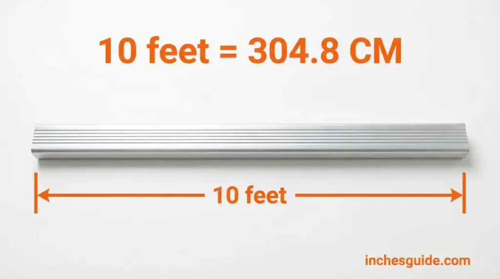 Aluminum Rain Gutter Section