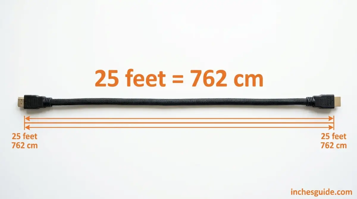 A 25-Foot HDMI Cable