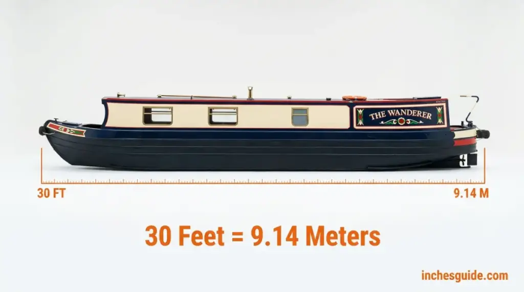 A 30-Foot Canal Narrowboat