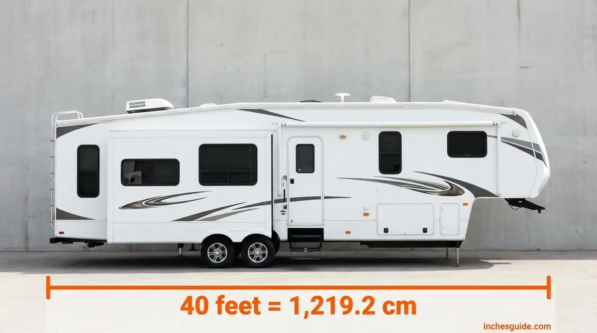 A Big Fifth Wheel Trailer