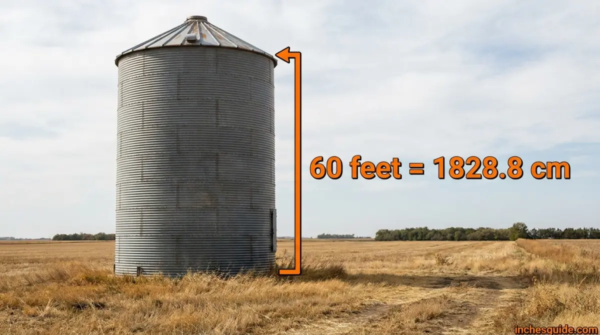 A Farm Grain Silo