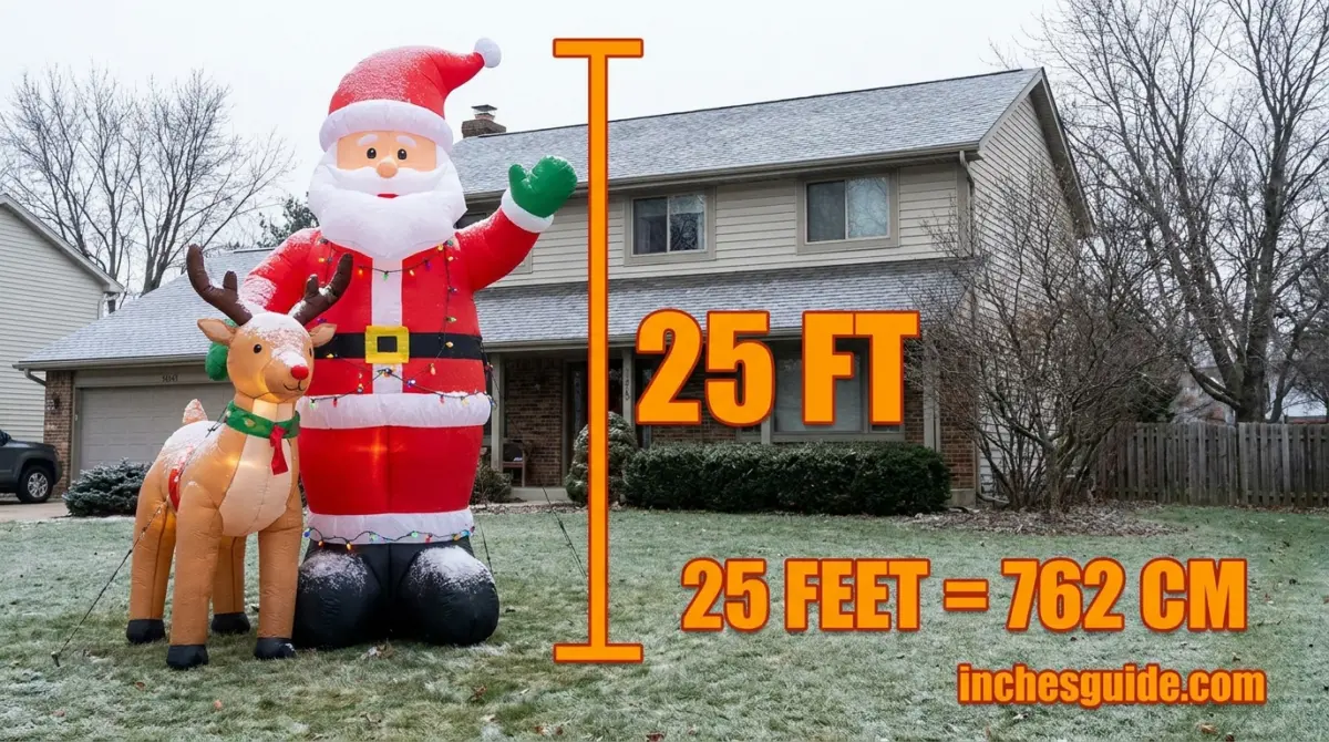 A Giant Inflatable Yard Decoration