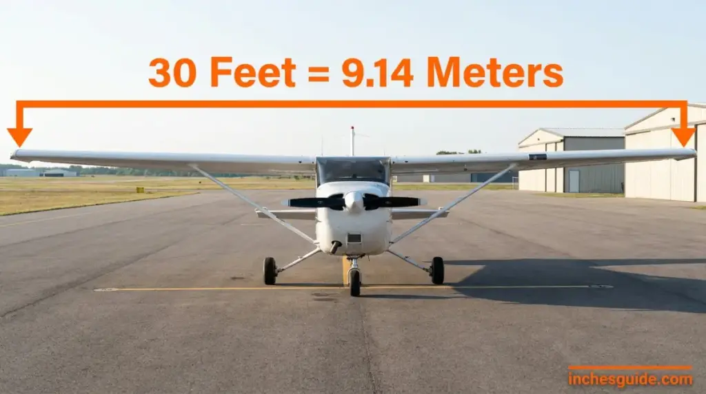 A Light Plane's Wingspan
