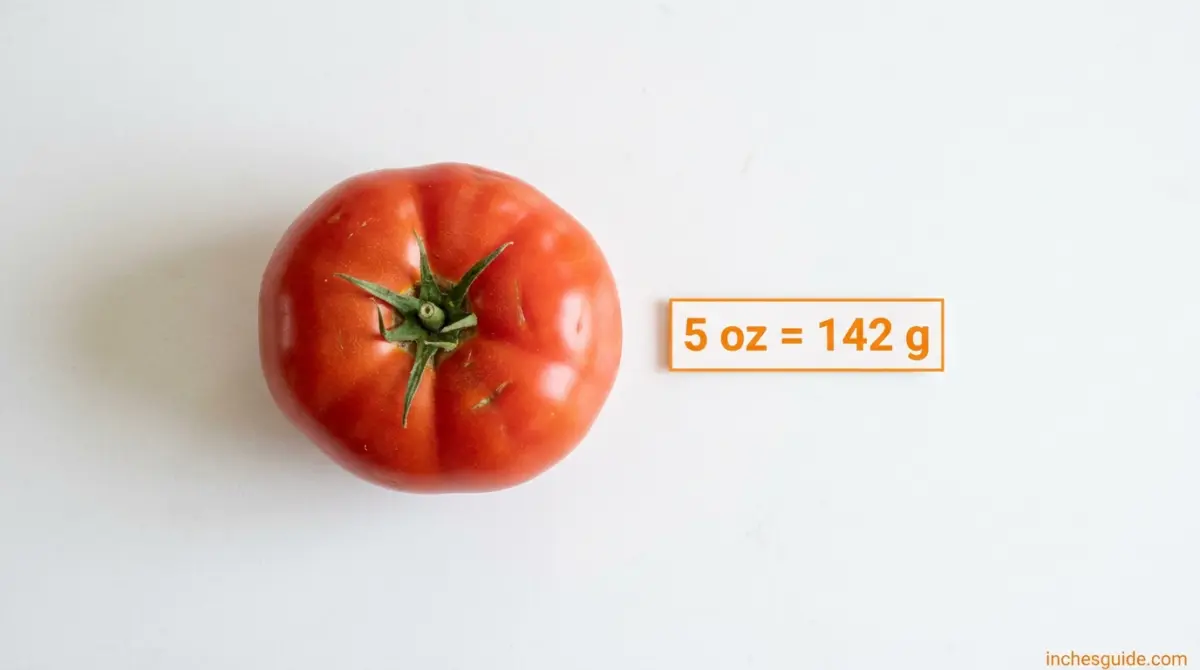 A Medium-Large Tomato