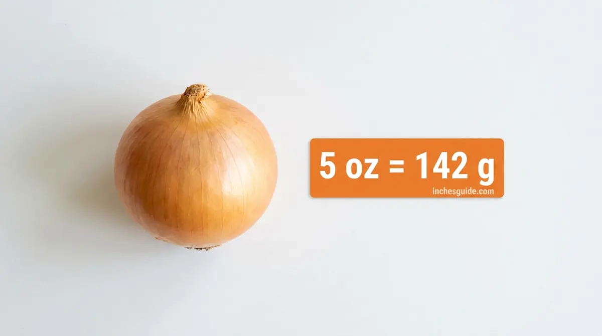A Medium Onion
