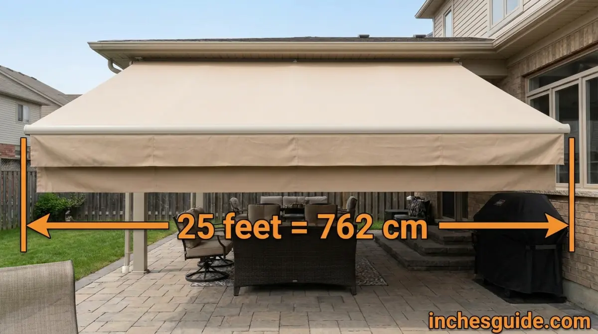 A Retractable Patio Awning