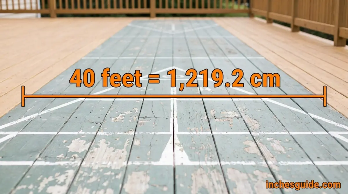 A Shuffleboard Court