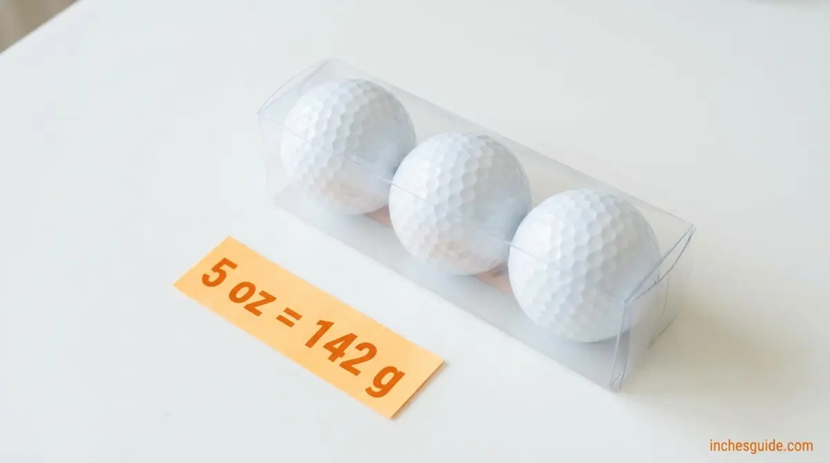 A Sleeve of Three Golf Balls