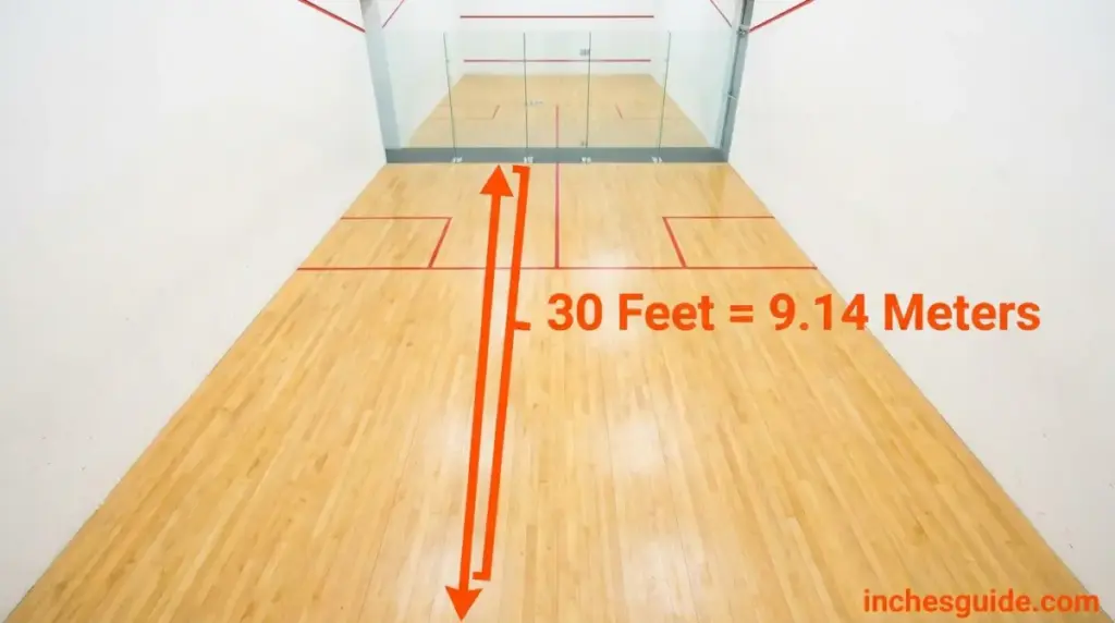 A Squash Court, End to End