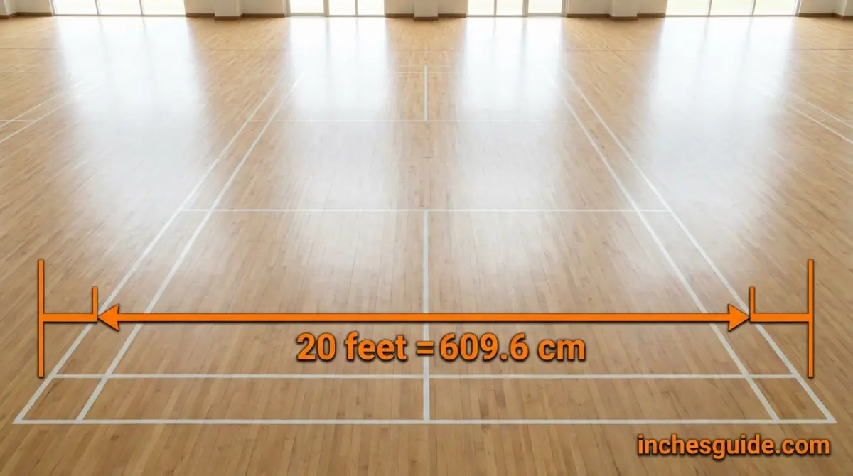 Badminton Court (Doubles Width)