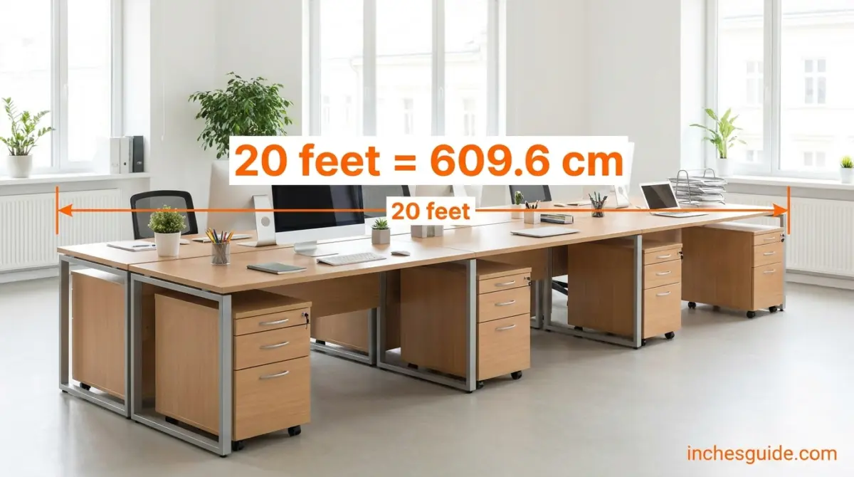 Four Office Desks Pushed Together