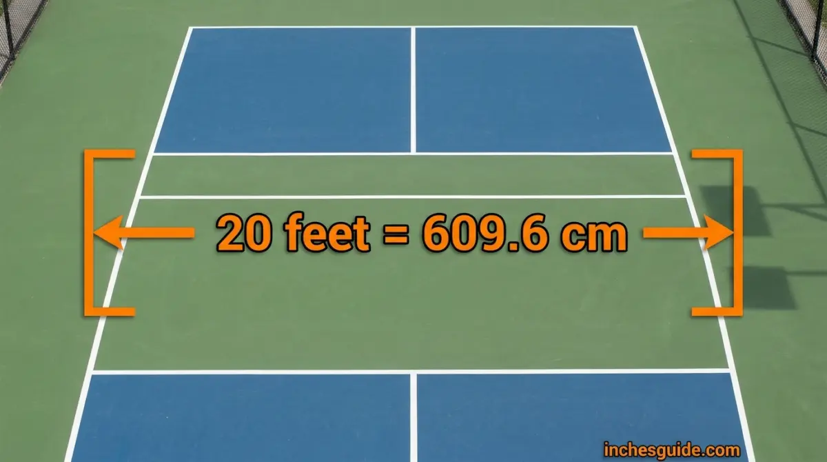 Pickleball Court (Width)