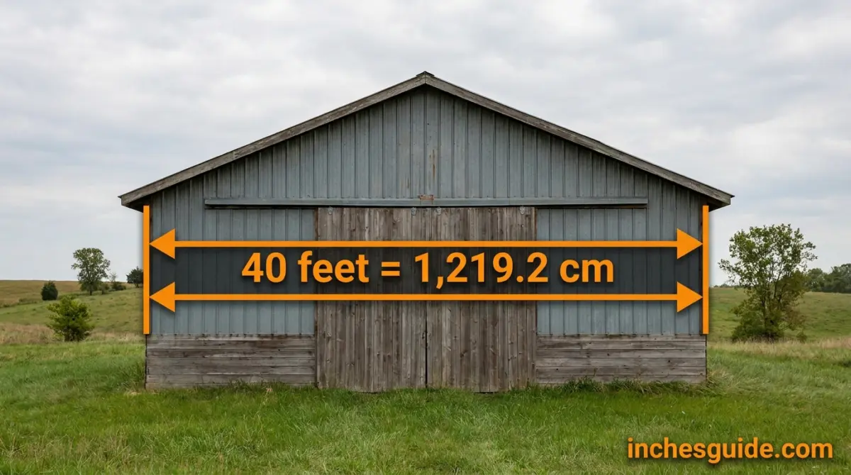 The Width of a Pole Barn