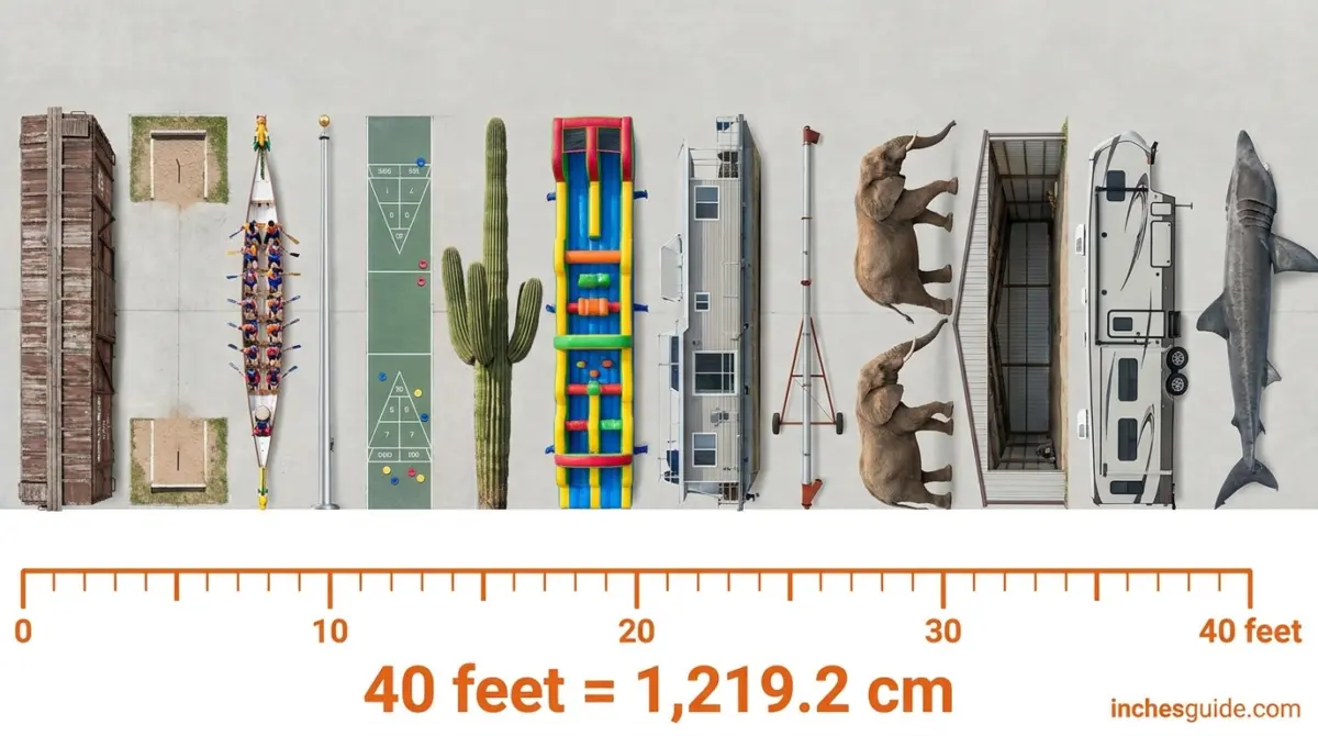What Does 40 Feet Look Like? 13 Objects That Show You Instantly