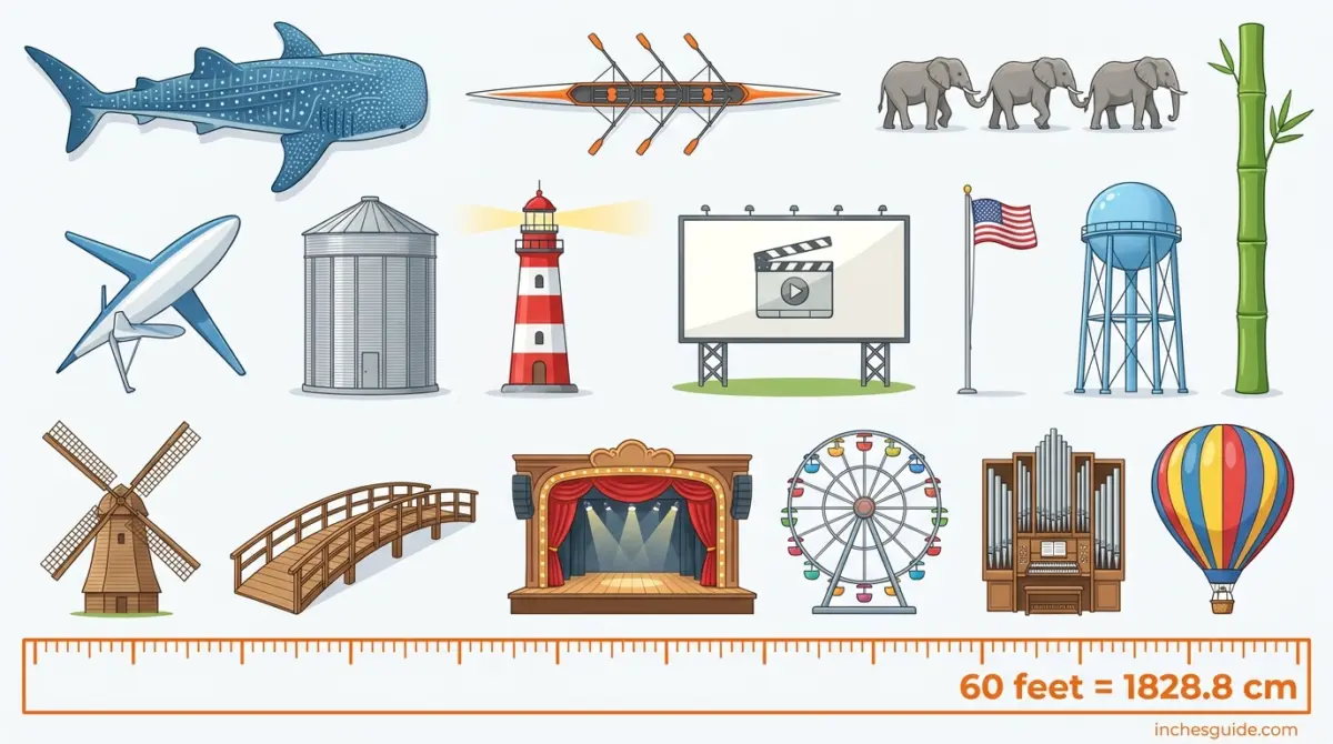 What Does 60 Feet Look Like? 15 Real Comparisons