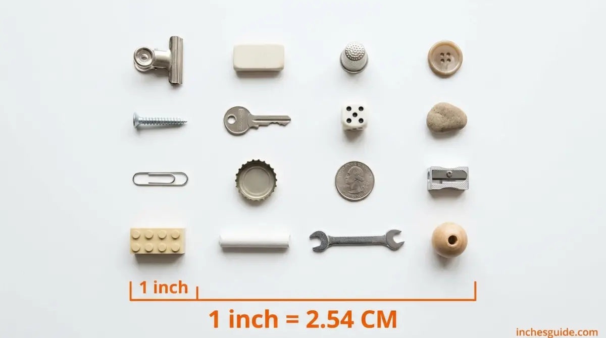 1 Inch, Up Close: 16 Everyday Objects That Match It (Plus Every Conversion)