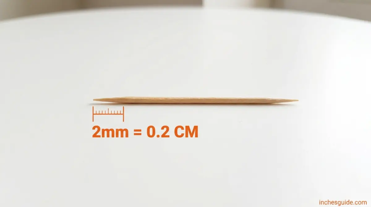 3. A Round Toothpick