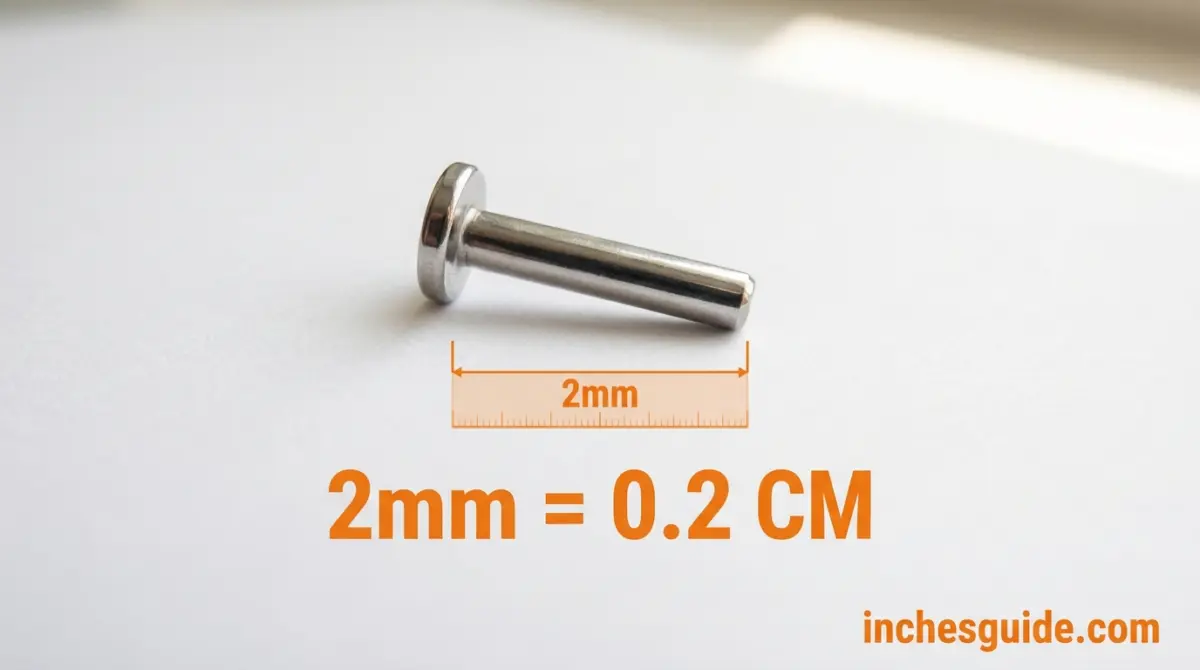 9. A 12 Gauge Earring Post