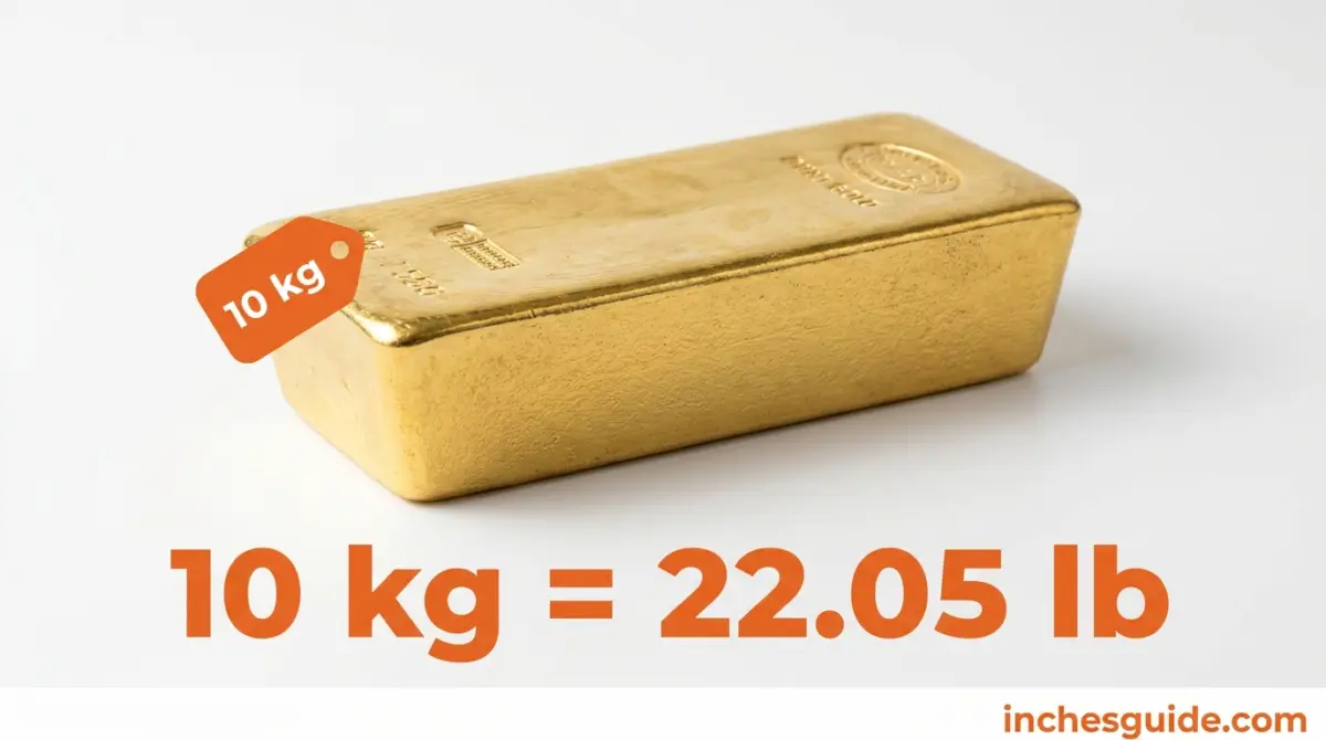 A 10 kg Gold Bar