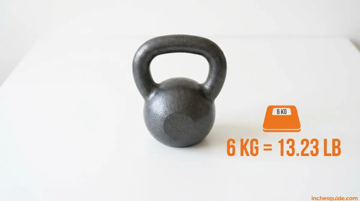 A 6 KG Kettlebell