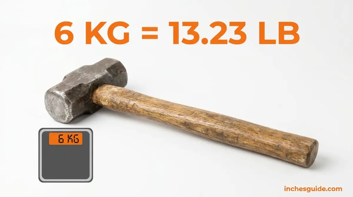 A 6 KG Sledgehammer