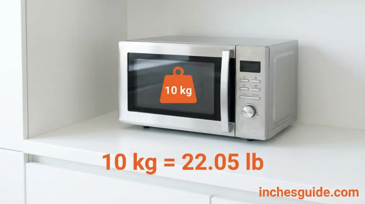 A Countertop Microwave