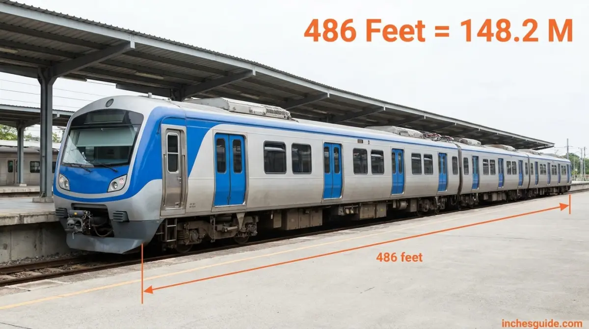 A Six Coach Passenger Train