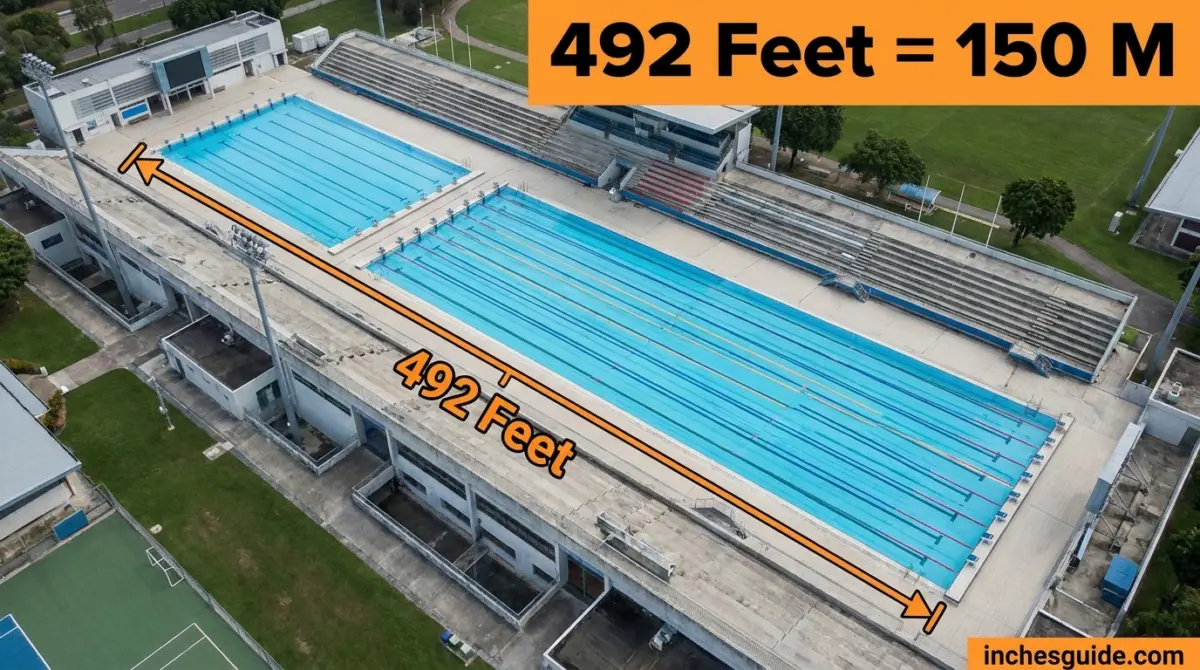 Three Olympic Swimming Pools