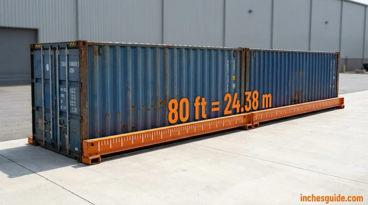 Two Shipping Containers, End to End