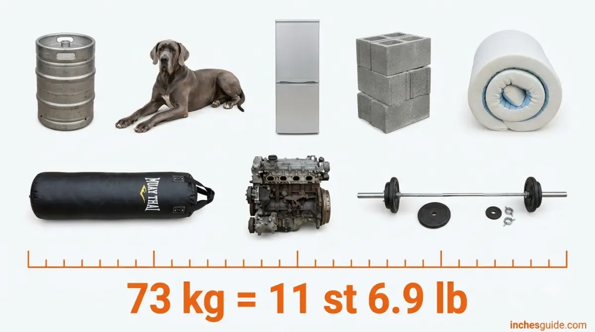 73 Kilos in Stones And Pounds