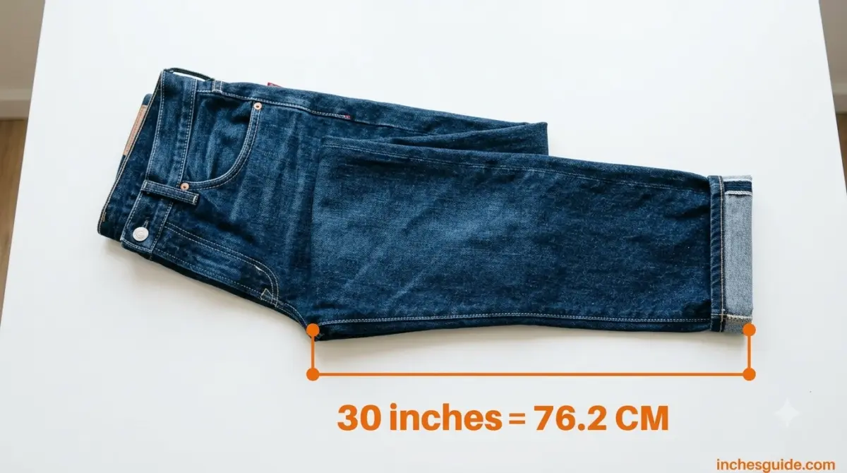 A 30-Inch Inseam on Jeans