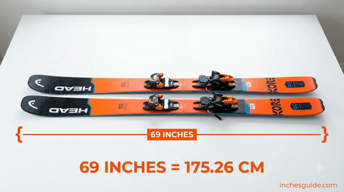 A Pair of 175 cm Alpine Skis
