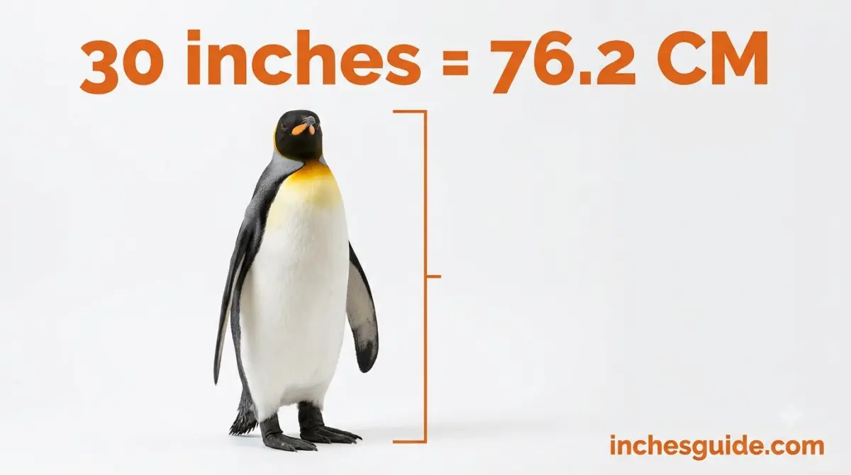 King Penguin Standing Height